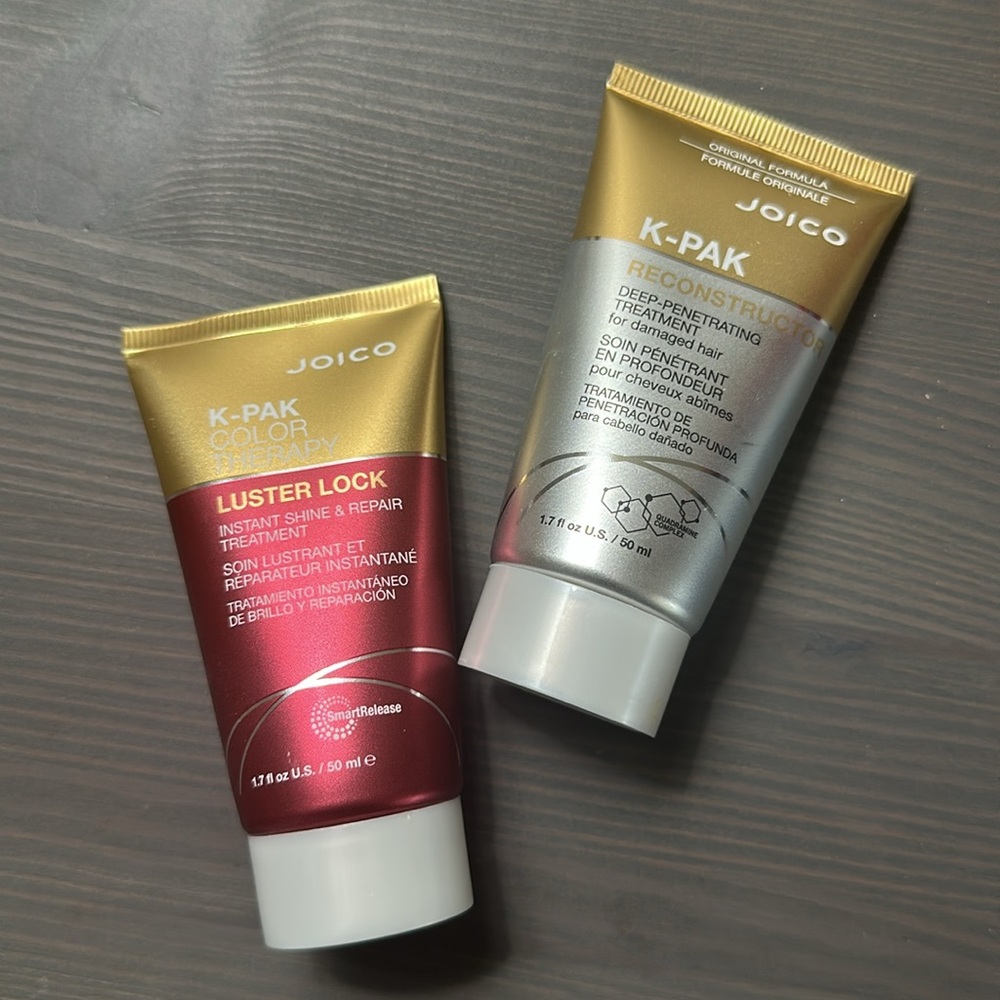 Joico K-PAK Color Therapy Luster Lock and K-PAK Reconstructor Hair Treatment